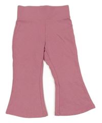 Růžové flare tepláky Primark