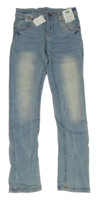 Nové - Světlemodré skinny rifle Zeeman