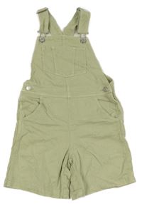 Světlezelené laclové květované kraťasy H&M
