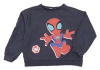 Antracitová mikina se Spidermanem Marvel