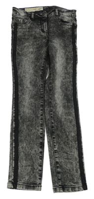 Šedé plísňové skinny rifle Pepperts