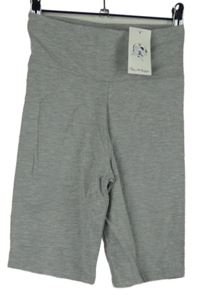 Nové - Dámské šedé elastické kraťasy Miss Selfridge 