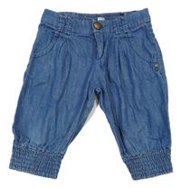 Modré capri rifle Zara