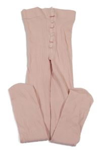 Světlerůžové punčocháče H&M
