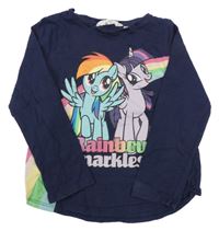 Tmavomodré triko s My Little Pony H&M