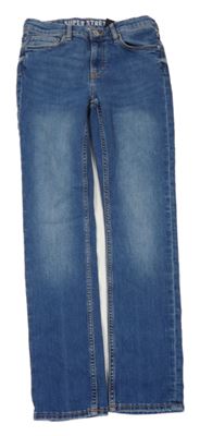 Modré skinny fit rifle H&M