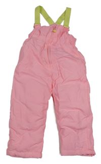 Světlerůžové šusťákové laclové oteplovačky So Cute
