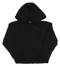 Černá crop mikina s kapucí Pepperts