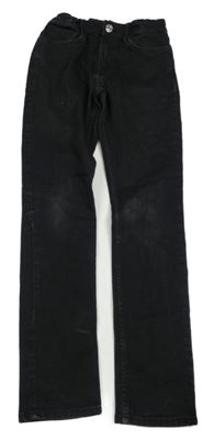 Černé skinny fit rifle H&M