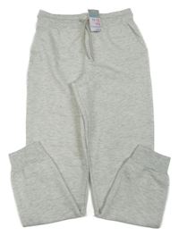 Nové - Světlešedé žebrované tepláky Primark