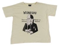 Smetanové tričko Wednesday