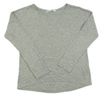 Šedé melírované triko H&M