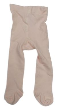 Světlerůžové punčocháče H&M