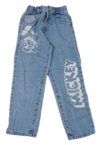 Modré rifle s Mickeym Zara