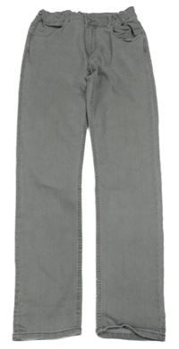 Šedé skinny fit rifle H&M