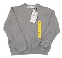 Nové - šedý lehký svetr Primark