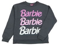 Tmavošedá mikina - Barbie 