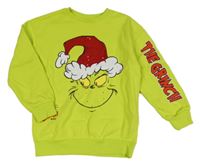 Neonově zelená mikina se Stitchem Primark