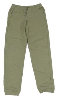 Světlekhaki jogger cuff teplákové rifle Denim Co.