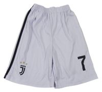 Bílo-černé fotbalové kraťasy s číslem - Juventus Turín
