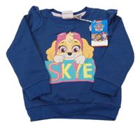 Nové - Modrá mikina se Skye Nickelodeon