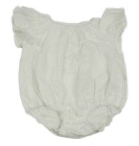 Bílé madeirové body Shein 