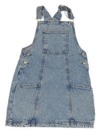 Modré plísňové riflové šaty PRIMARK