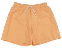 Neonově oranžové plážové kraťasy H&M