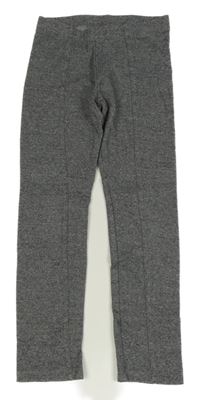 Tmavošedé melírované tregíny H&M