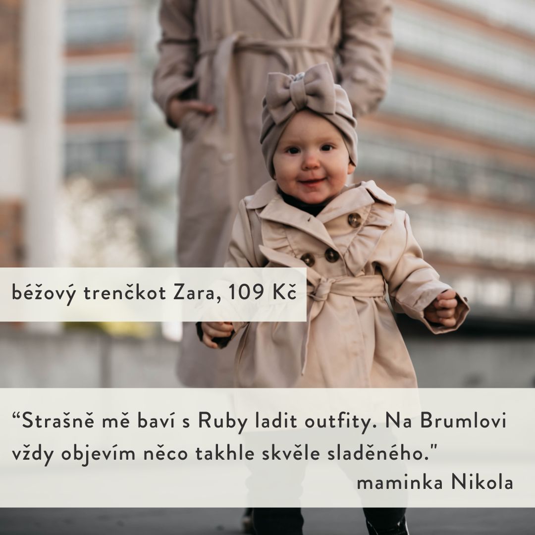 Béžový trenčkot Zara - 109 Kč