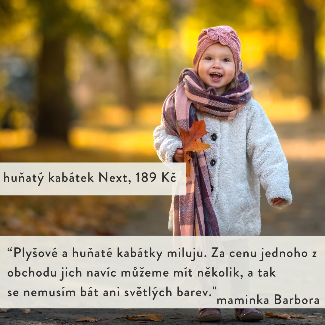 Huňatý kabátek Next - 189 Kč