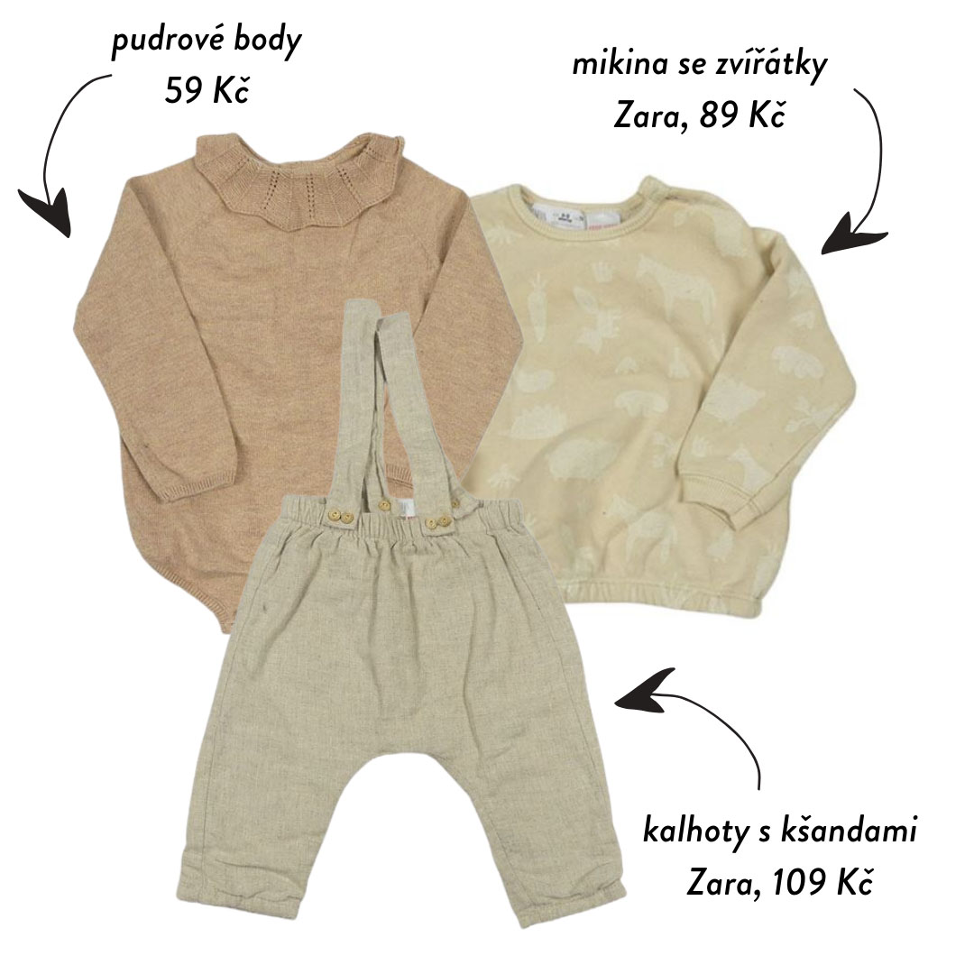 Líbí se vám tyhle přírodně laděné outfity? Krémová, béžová a kávová se navíc dají skvěle kombinovat!